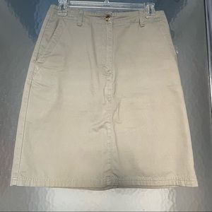 L.L. Bean Skirt with pockets